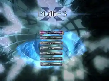 X-Blades (USA) screen shot title